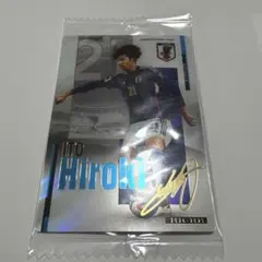 サッカー日本代表 ツインウエハース カード 伊藤洋輝