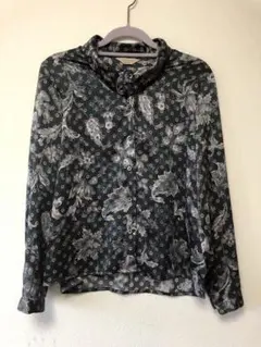 【JOLIET】東京ブラウス スタンドカラー ブラウス/レトロ モダン おしゃれ