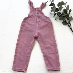 ZARA♡ピンクオーバーオール 98