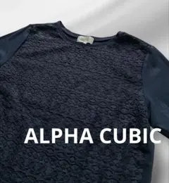 アルファキュービック ALPHA CUBIC レース切替 カットソーのサムネイル