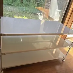 無印良品 MUJI ◾️3段 ユニットシェルフ 整理棚 テレビ台 オーディオ