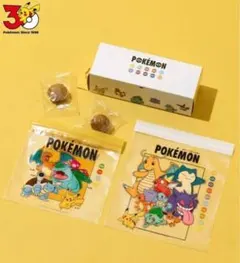 ポケモン30周年　ジップバッグ　3COINS スリコ