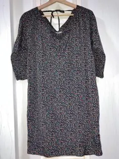 VIS（ビス）レトロ調　花柄チュニックMサイズ