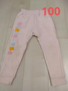 ミキハウス　パンツ　ウサギ　ワッペン　100cm