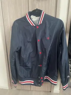 Champion ネイビー スタジャン Medium