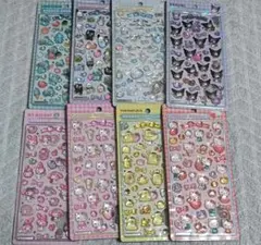 値下げ交渉可　新品　サンリオ　ボンボンドロップシール　8枚セット