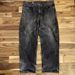 Levi's 550 ブラックデニムパンツ W36 L30のサムネイル