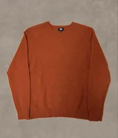 UNIQLO オレンジ 長袖ニットセーター XL