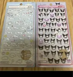 【正規品】ボンボンドロップシール　ミニ　 サンリオのクロミ　シナモロール 2枚