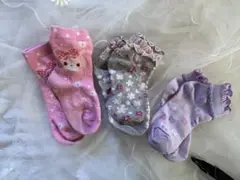 キッズ靴下セット（花柄・キャラクター）