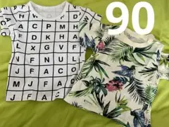 半袖Tシャツ2枚セット　90