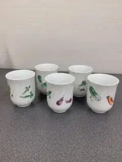値下げ☆湯呑茶碗5客セット