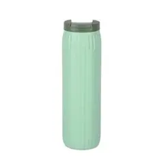 ★水筒 600ml 真空断熱 ステンレスボトル 魔法瓶 保温保冷 マイボトル 緑のサムネイル