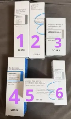 【新品/美品】COSRX（コスアールエックス）スキンケア 6点セット まとめ売り