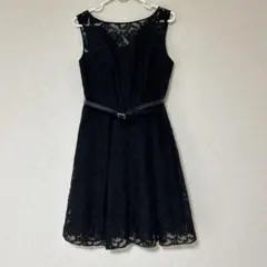 JILLSTUART ネイビー レースドレス　結婚式　ワンピース