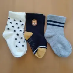 ベビー靴下3足セット 13〜16cm