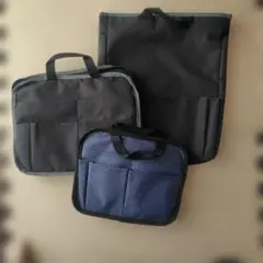 バッグインバッグ　3点セット
