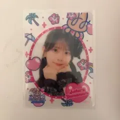 SKE48 ミミフィーユ 山村さくら クリアトレーディングカード