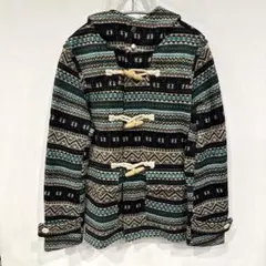 GU ダッフルコート ノルディック柄のサムネイル