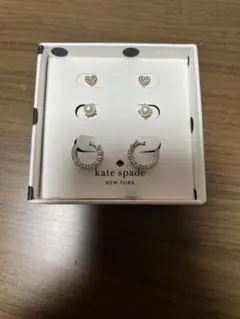 【未使用】kate spade ピアスセット 3ペア