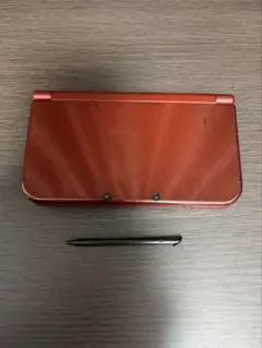 レッド New 3DS LL 本体 タッチペン付き