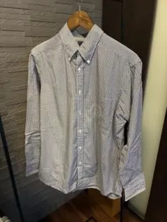 BEAMS F ギンガムチェック ボタンダウンシャツのサムネイル
