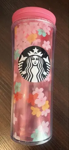 スタバ　タンブラー　桜　春　スターバックス