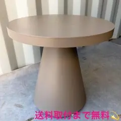 スポルテッド杢 天然榎アイアンサイドテーブル 丸太 - メルカリ