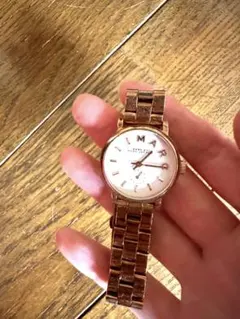 ※3日間限定価格【美品】MARC BY MARC JACOBSピンクゴールド時計