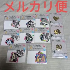 一番くじ　ジョジョの奇妙な冒険　H賞　メタルピンズ　J賞　ステッカーコレクション