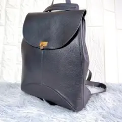 未使用級 DoCLASSE 2wayリュック ショルダーバッグ シボ革 レザー