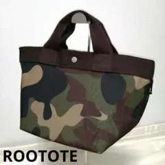 ROOTOTE ルートート　迷彩キャンバス　トートバッグ
