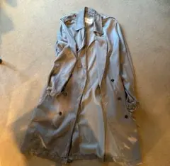 DRIES VAN NOTEN ドリスヴァンノッテン ステンカラーコート グレーのサムネイル