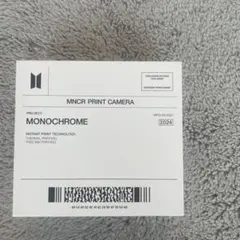 （新品）BTS 〇 PRINT CAMERA MONOCHROME 2024
