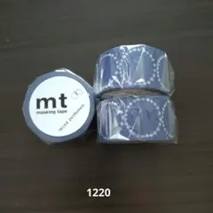 ミナペルホネン　tambourine petit.navy　マスキングテープのサムネイル