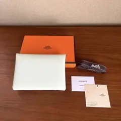レアカラー HERMES エルメス カルヴィ デュオ コンパクト ヴェルソ 財布のサムネイル