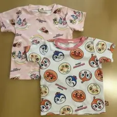 アンパンマン Tシャツ 2枚セット 100cm