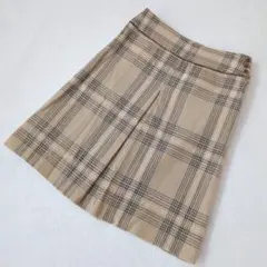 ヴェールダンス◇チェックフレアスカート スナ系 Y2K オフィスカジュアル S