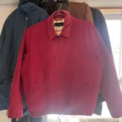 SPAGNOLO レッド スイングトップ　短丈 L相当 52 ユーロ古着　90s