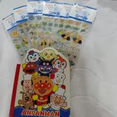 アンパンマン メモ用紙とシール6枚セット
