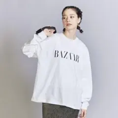 Harper's BAZAAR × BEAUTY&YOUTH Tシャツ ロンT