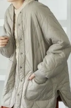 スタディオクリップ 撥水加工 マシンウォッシャブル リバーシブルノーカラーコート