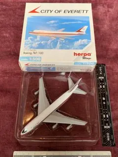 1/500 herpa B747-100 City of Everettのサムネイル