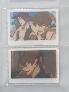 Free! MS ミニフォトカード 松岡凛 桐嶋夏也 10thのサムネイル