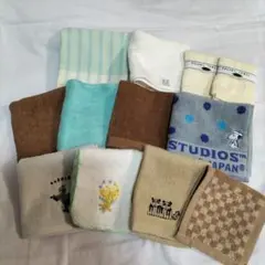 タオルハンカチ 11枚セット