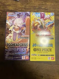 ワンピースカードゲーム エッグヘッドクライシス テープカット 2BOX