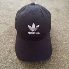 アディダス　キャップ　ブラック
