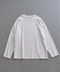 リラックスルーズベーシックT オーバーサイズ ラスティックコットン カットソー