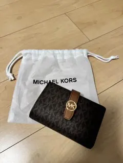 MICHAEL KORS 二つ折り財布 ブラウン