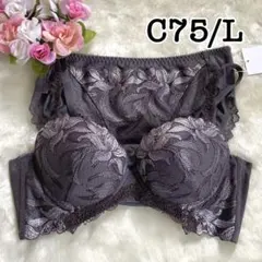 C75/L◆レッドレーベル バイ トリンプ0113寄せアゲハ◆ブラ＆ショーツ